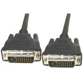 Câble DVI-D Male-Male 1.80 m Dual-link - 12750311995525(attentedust) | Générique
