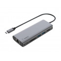 USB-C 6 Ports - 1xRJ45/1xUSB-C/1xSD/2xUSB-A/1xHDMI - AVC008BTSGY | Belkin 