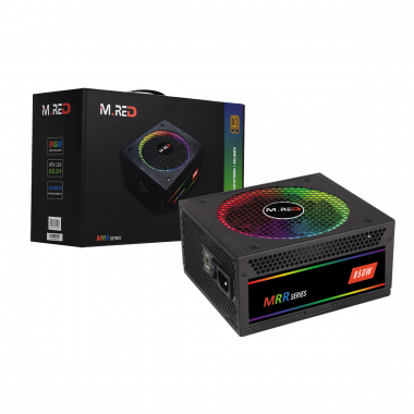 ATX 850W - 80+ GOLD FM - RGB-850A - MRR850A | M.RED 