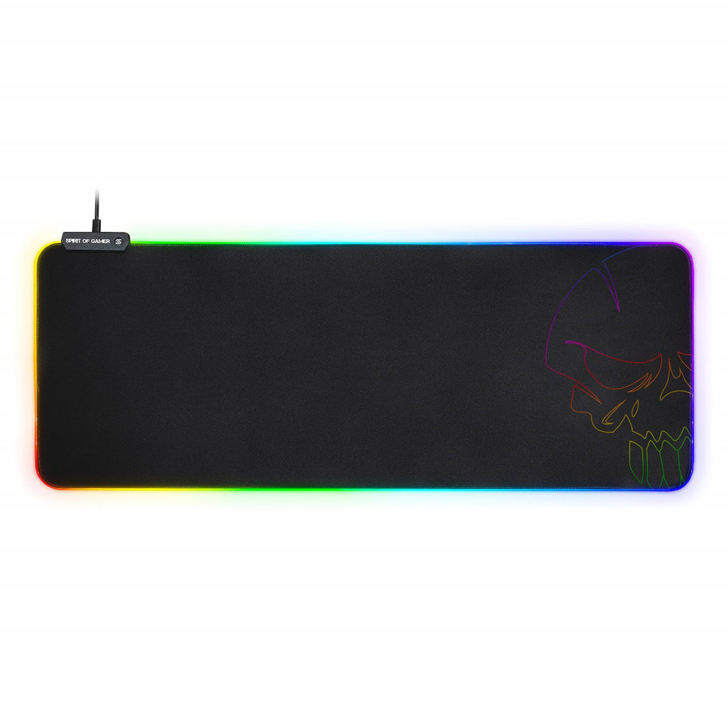 Skull RGB Gaming mouse pad - Taille XXL - SOGPADXXRGB | Spirit Of Gamer 