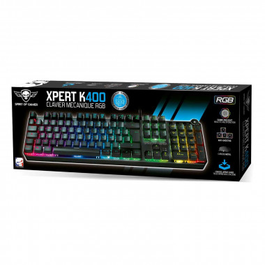 XPERT-K400 RGB Mécanique - CLAXK400 | Spirit Of Gamer 