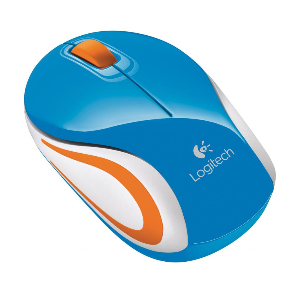 Wireless Mini Mouse M187 Blue | Logitech 