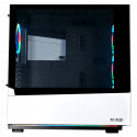 ELITE WHITE Rainbow ARGB MR-007 - MT/Sans Alim/ATX - MR007 | M.RED 