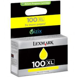 Cartouche N°100XL Jaune - 14N1071E - 14N1071E | Lexmark