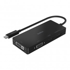 Adaptateur vidéo USB-C - HDMI - VGA - DVI - DISPLAYPORT - AVC003BTBK | Belkin