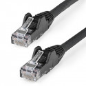 2m LSZH CAT6 Ethernet Cable 10GbE Black - N6LPATCH2MBK | StarTech 