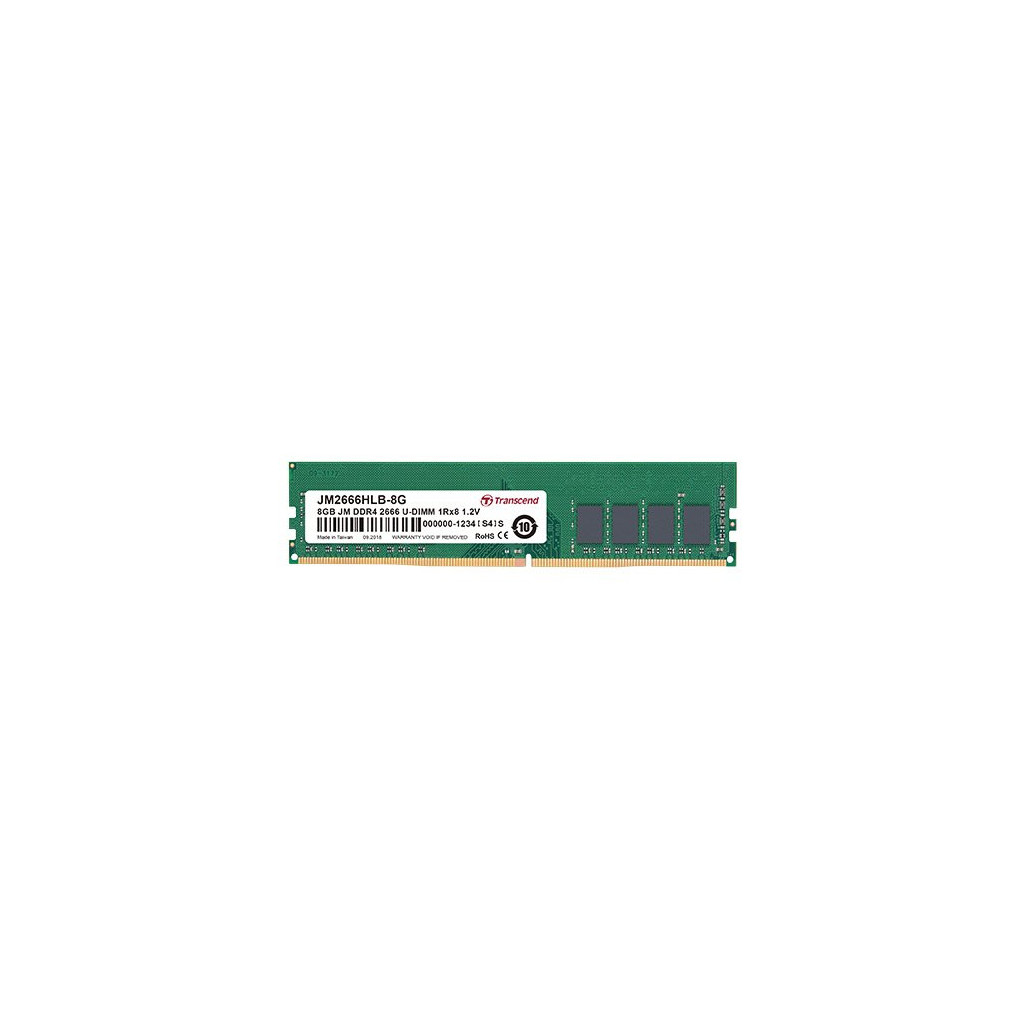 JM2666HLB-8G (8Go DDR4 2666 PC21300) - JM2666HLB8G | Transcend 