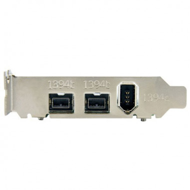 PCI-E 3 ports Firewire 2x800/1x400 Low Profile - PEX1394B3LP | StarTech 