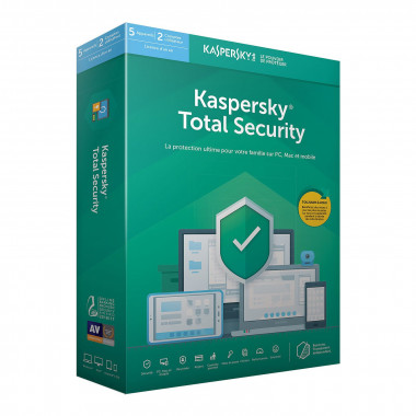 Total Security - 1 An / 5 PC - KL1949F5EFS20 | Kaspersky 