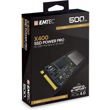 500Go M.2 NVMe Gen4 - ECSSD500GX400 - ECSSD500GX400 | Emtec 