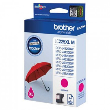 Cartouche LC225 XLM Magenta - LC225XLM | Brother 