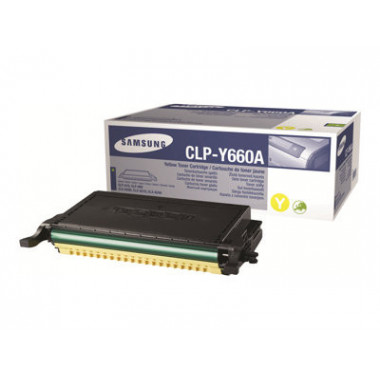 Toner CLP-Y660A Yellow - CLPY660AELS | Samsung 