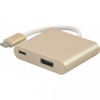 Adaptateur USB3.1 C vers HDMI 2.0 Femelle - 12756212993211 | Générique 