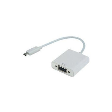 USB 3.1 type to VGA adapter cable 22 cm - USB31CM40FCE | MCL Samar 