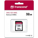 32GB UHS-I U1 SD Card - TS32GSDC300S | Transcend 