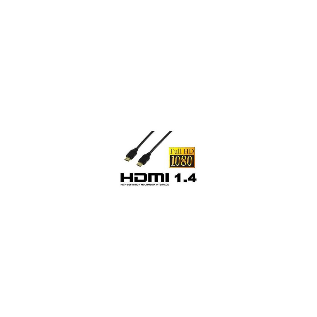 Câble HDMI 1.4 mâle/mâle 5m - 128894 | Générique 