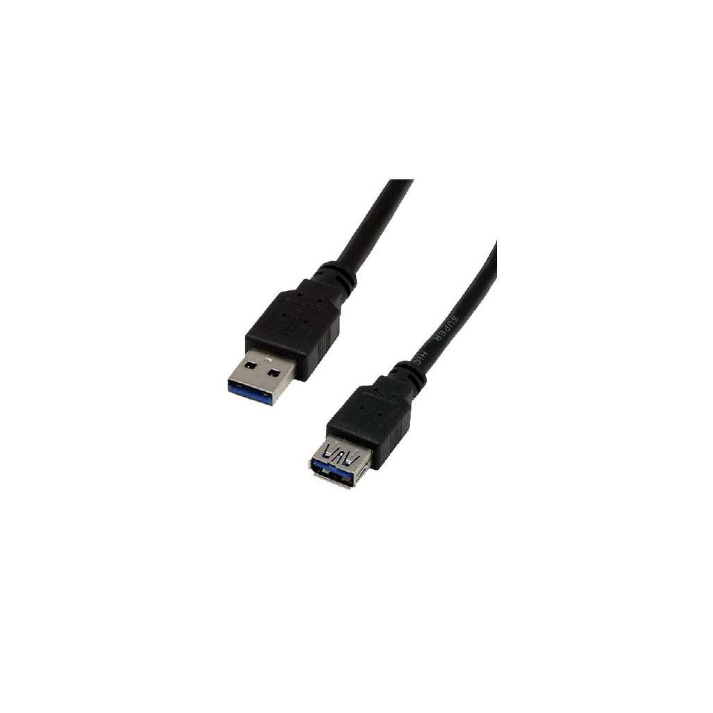 Rallonge USB 3.0 type A mâle/femelle 1m - MC923AMF1MN | MCL Samar 