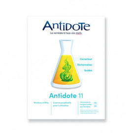 Antidote 11 - 1 PC - Boîte - ANTI016 | Druide
