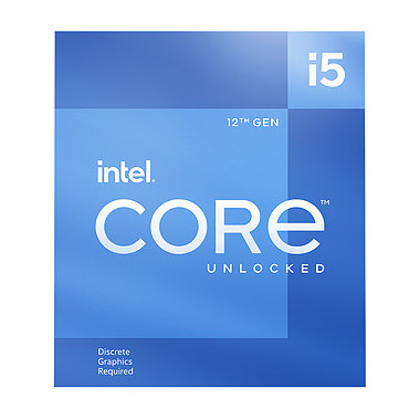 Core i5-12600KF - 3.7GHz/20Mo/LGA1700/Ss Vent./BOX - BX8071512600KF | Intel 