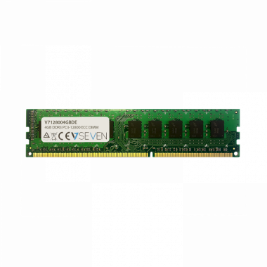 4GB DDR3 PC3-12800 - 1600MHz ECC DIMM Module de mé - V7128004GBDE | Compatible 