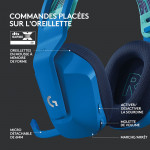G733 Sans Fil LightSpeed RGB - Bleu - 981000943 | Logitech 