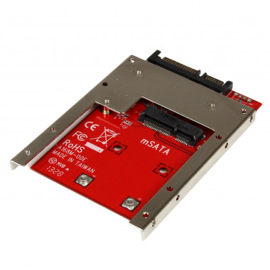 mSATA SSD to 2.5" SATA Adapter Converter - SAT32MSAT257 | StarTech 