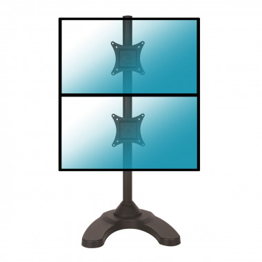 Support à poser/travers table 2 écrans - 13" 27" - 0151252 | Kimex International 