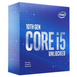 Core i5-10600KF - 4.1GHz - 12Mo - LGA1200 - Ss Vent. - BOX - BX8070110600KF | Intel