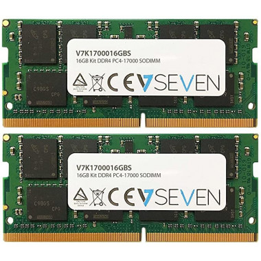 16GB DDR4 PC4-17000 - 2133MHz SO-DIMM Module de mé - V7K1700016GBS | Compatible 