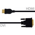 Cable/HDMI 19>DVI-D 24+1 2m - MC3812M | MCL Samar 