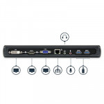 HDMI DVI USB 3.0 Laptop Docking Station - USB3SDOCKHD | StarTech 