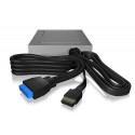 Lect. cartes + USB3.0+ USB 3.1 empl. 3.5"- IB-865A - IB865A | Icy Box 