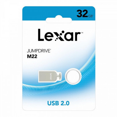 Clé 32Go USB 2.0 JumpDrive Metallic M22 - LJDM022032GBNJNG | Lexar 