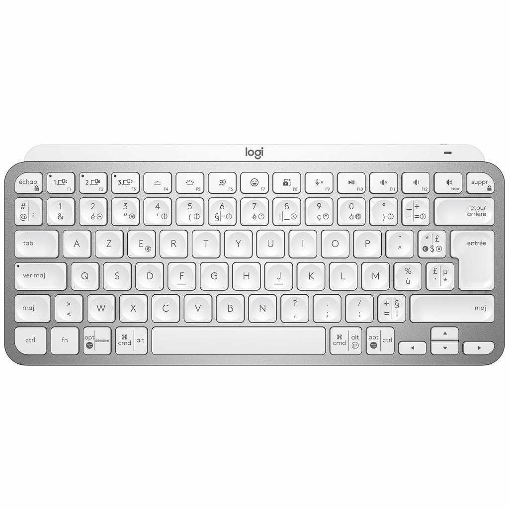 MX Keys Mini Gris clair - 920010483 | Logitech 