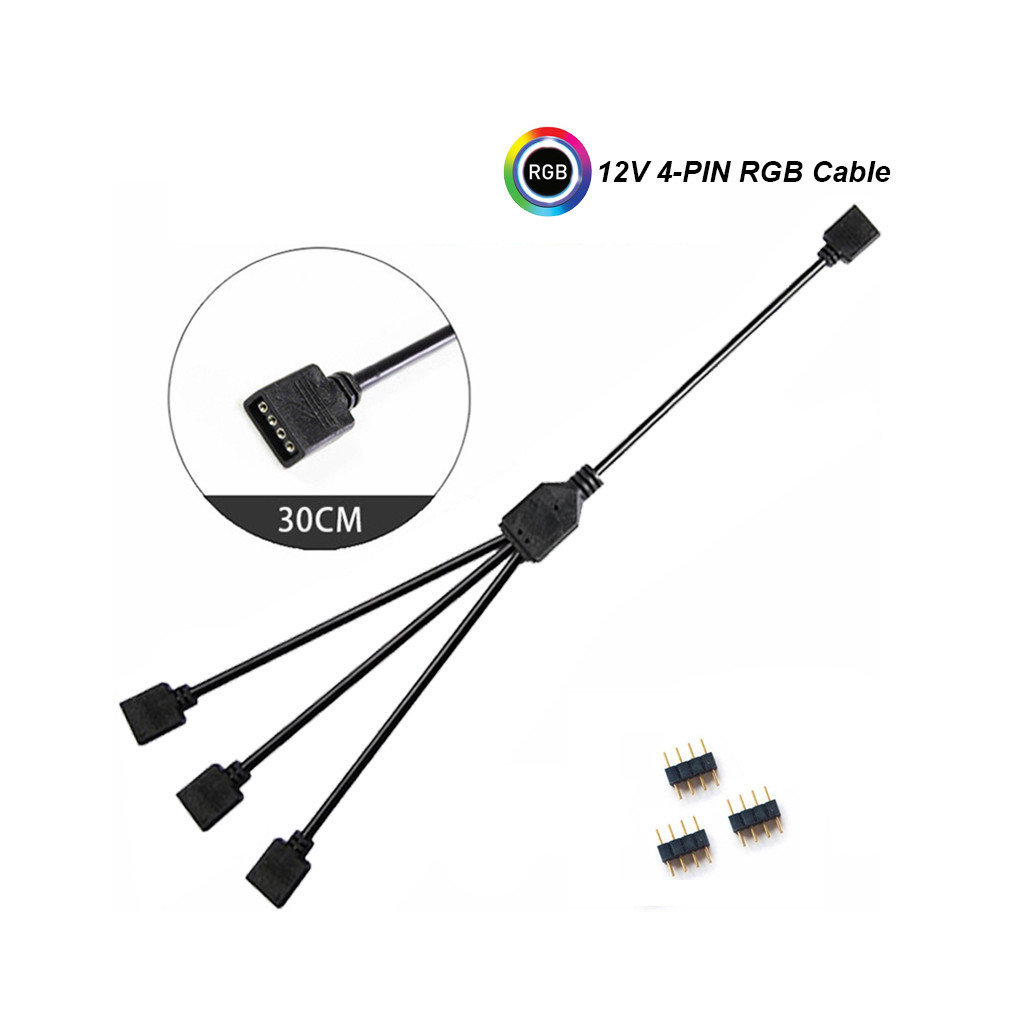 Cable convertisseur 12V vers 5V ARGB 3Pin - BCNTR95X3L