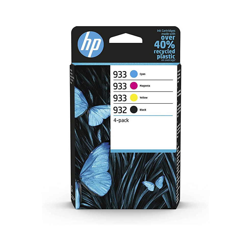 HP 932black/933 CMY Ink Cartridge 4Pack - 6ZC71AE | HP 
