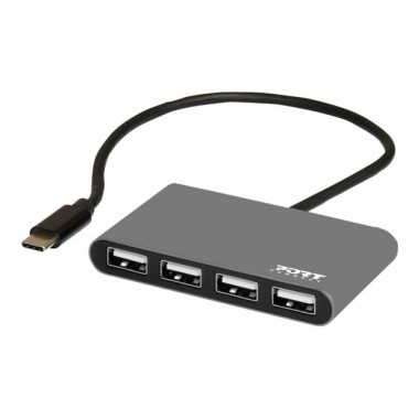 USB-C 4 ports USB 2.0 - 900128 | Port 