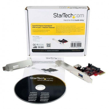 PCI-E 4 Port USB3.0 2Ext./ 2Int.(1x IDC) - PEXUSB3S2EI | StarTech 