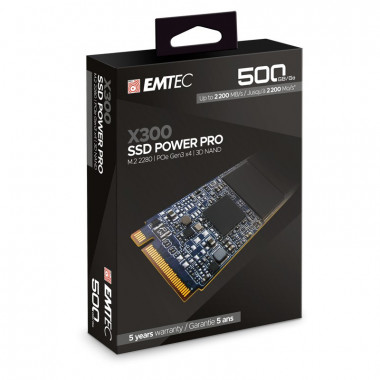 500 Go M.2 NVMe Gen3 - ECSSD500GX300 - ECSSD500GX300 | Emtec 
