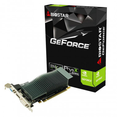 G210-1GB D3 LP - N210/1Go/VGA/DVI/HDMI | Biostar 