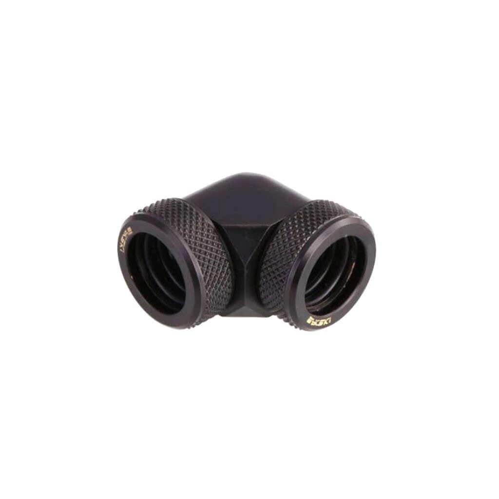 Raccord tube rigide 90° noir - 14mm - BHTJDB90V2B | CONSTRUCTEUR 