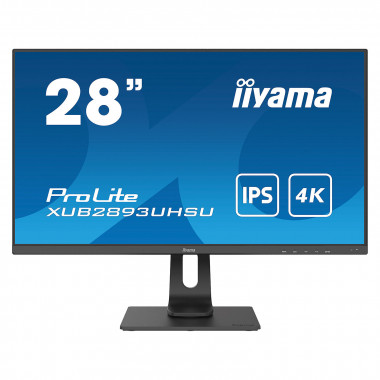 XUB2893UHSU-B1 - 28"IPS/3ms/4k/HDMI/DP/USB/HP - XUB2893UHSUB1 | Iiyama 