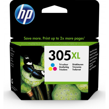 HP 305XL High Yield Tri-color Original I - 3YM63AE#301 | HP 