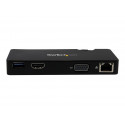 Réplicateur de ports USB3.0/HDMI/RJ45 USB3SMDOCKHV - USB3SMDOCKHV | StarTech 