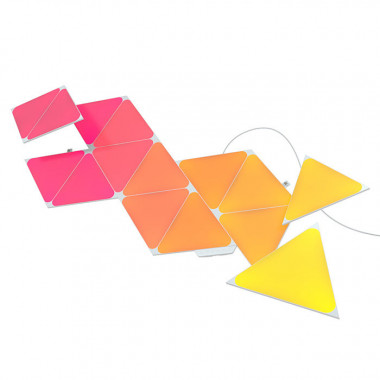 Shapes Triangles Starter Kit - 15 Pièces - NL476002TW15PK | Nanoleaf 