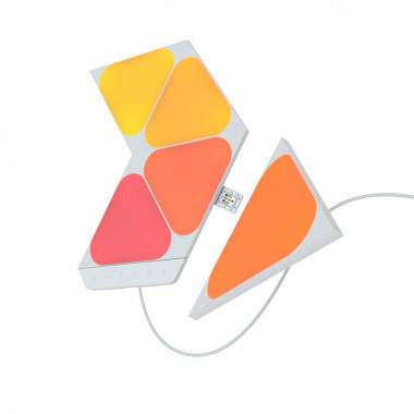 Shapes Mini Triangles Starter Kit - 5 Pièces - NL485002TW5PK | Nanoleaf 