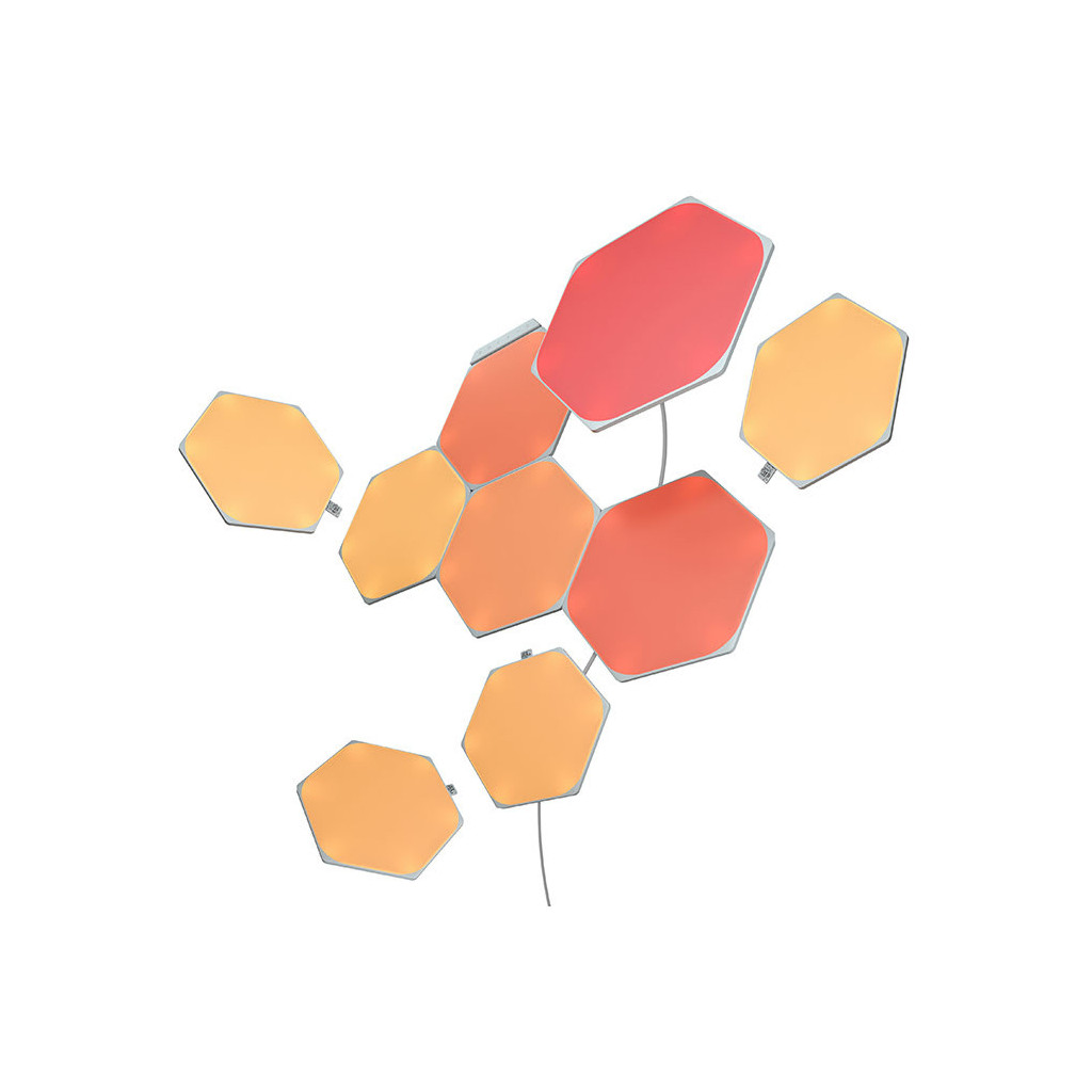 Shapes Hexagons Starter Kit - 9 pièces  - NL420002HX9PK | Nanoleaf 