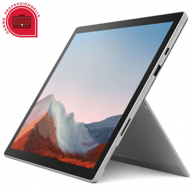 Surface Pro 7+ Gris Platine - i3/8G/128G/12.3"/10P - 1N800003 | Microsoft 