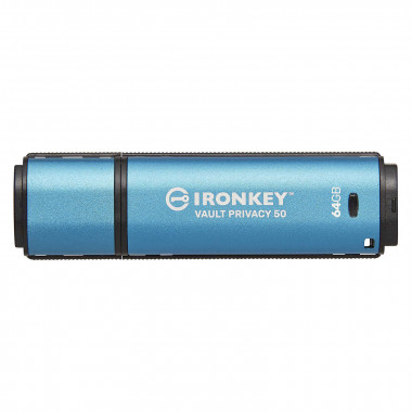 Clé 64Go USB 3.2 IronKey Locker+ 50 IKLP50/64GB - IKLP5064GB | Kingston 