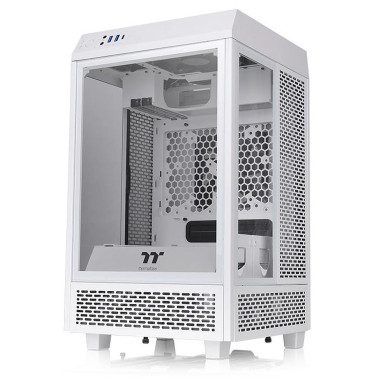 The Tower 100 White - mT/Sans Alim/Mini-ITX - CA1R300S6WN00 | Thermaltake 